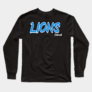 Detroit Lions Long Sleeve T-Shirt